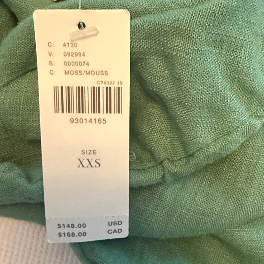 NWT Anthropologie Green Maxi Dress - Picture 5 of 6